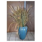 Large pottery vase 12x17"h; as is