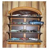 13 die cast model classic cars of the Fifties with