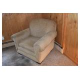La-Z-Boy allover upholstered arm chair, 41x36x38"h