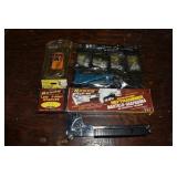 Lot: pop rivet set, 2 staple guns, etc.; as is