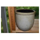 Stoneware crock, 8"h; as is