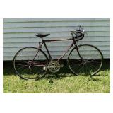 Mens Sovereign 12 speed bicycle; as is