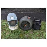 3 portable heaters; as is