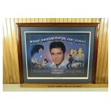 Framed pencil signed and numbered print, The Wonde