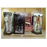 4 Elvis Presley figural collectibles with boxes: 3
