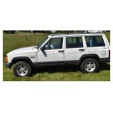 1996 Jeep Cherokee Sport 4wd SUV 4dr., 4.0L auto,