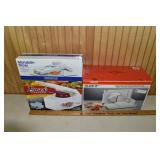 Lot: Krups electric food slicer, mandolin, Bonsai