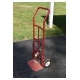Solid wheel hand truck; as is