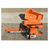 Stihl MS290 Farm Boss 18" chain saw with case and
