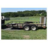 2001 Big Tex tandem axle 16