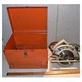 Porter Cable 7-1/4" HD builders saw model 617, wor