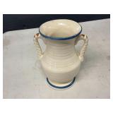 OLD COLONY, ROSEVILLE 2 HANDLE POTTERY  VASE