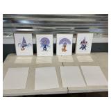 4 DISNEY LITHOGRAPHS WITH COA = MINNIE, MICKEY,
