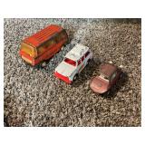 (3)  VINTAGE TOY VEHICLES =