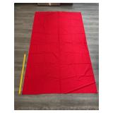 LARGE RED TABLECLOTH