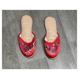 VINTAGE COLORFUL KOMONO SHOES