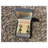 SEASONS GREETINGS XMAS EARRINGS
