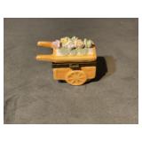 LIFT TOP TRINKET BOX - VERY NICE