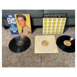 2 ELVIS PRESLEY VINYL ALBUMS = GI BLUES,