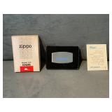 ZIPPO MONEY CLIP KNIFE IN BOX = AIR PREHEATER