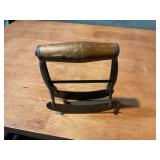 ANTIQUE WOOD HANDLE FOOD CHOPPER