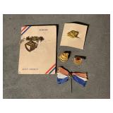 VINTAGE MILITARY PINS