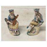 2 VICTORIAN PEOPLE FIGURINES