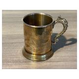 ANTIQUE HOMER SILVER CUP = FANCY AND GREAT HANDLE