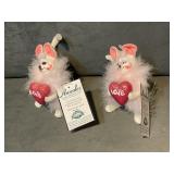 2 ANNALEE MOBILITEE DOLLS  - 2000 -VERY NICE SHAPE