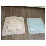 (2) BABY BLANKETS - VERY NICE SHAPE