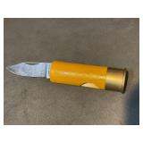 SHOT GUN SHELL FOLDING KNIFE