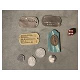 MILITARY DOG TAGS AND MORE