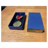CAMPAIGN AND SERVICE VICTORY WORLD WAR II MEDAL