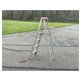 WERNER FOLDING STEP LADDER