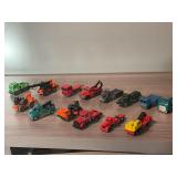(14)  VINTAGE TOY VEHICLES = CONSTRUCTION