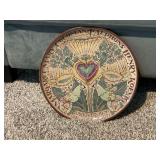 LARGE POTTERY DISH - ANDOVER NY 1921 - 1971