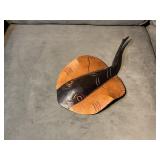 HAND CARVED WOOD FISH