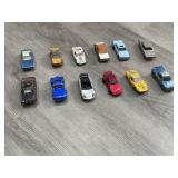 (12)  VINTAGE TOY VEHICLES =