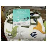 Pillowfort Dinosaur quilt F/Q