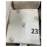 Pillowfort twin sheet set basketball print