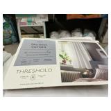 Threshold blackout curtian 2-panels 63inL