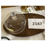 Wood cheese board