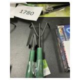 2-Gardening tools shovel- rake
