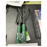 2-Gardening tools shovel- rake