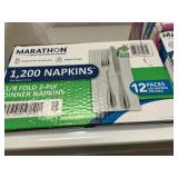 Marathon dinner napkins 1200 ct