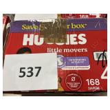 Huggies 168 diapers size 4