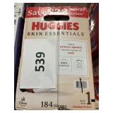 Huggies 184 diapers size 1