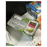 Sweet peas 8 cans