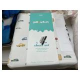 pillowfort  cars cotton sheet set twin
