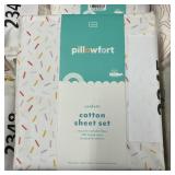 pillowfort confetti cotton sheet set twin